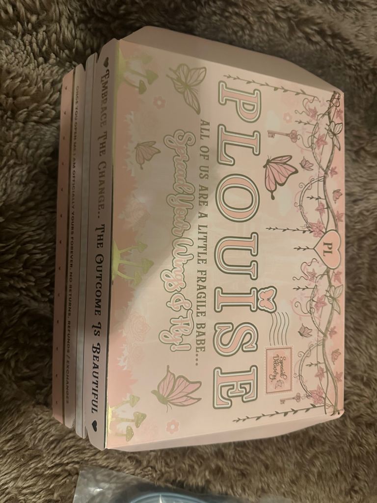 P Louise blue dog harness and lead size medium