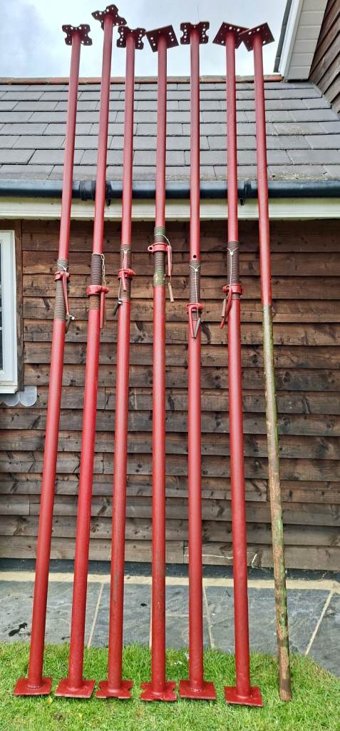 ACROW PROPS acro  x6. SIZE4. 