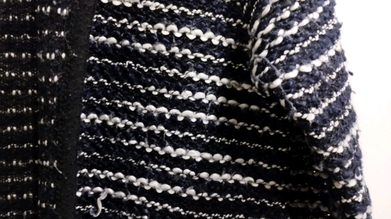 Primark navy/white stripe cardigan, size XS