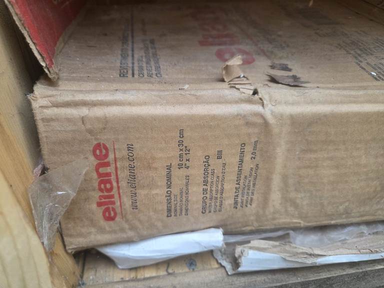 Eliane Ceramic Tiles 10x30cm – New in Box