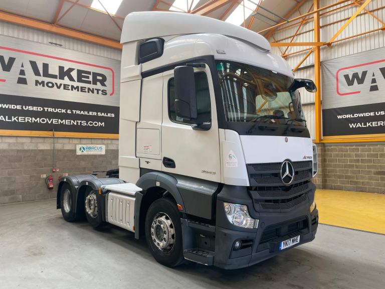MERCEDES ACTROS 2543 *EURO 6* 6X2 TRACTOR UNIT – 2017 – YK17 MHE