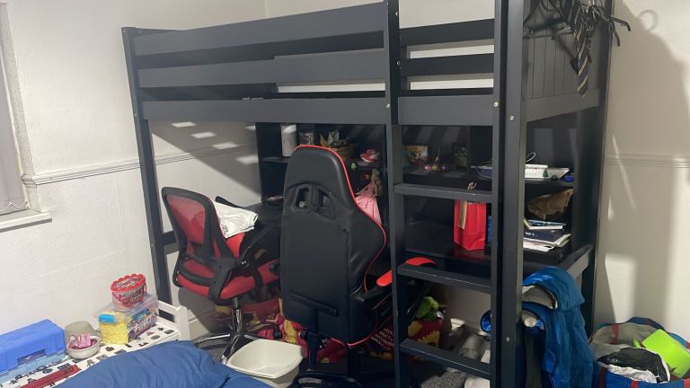 Gaming bunk bed
