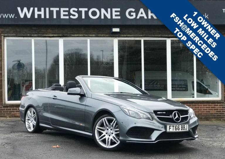 2017 66 MERCEDES-BENZ E-CLASS 2.1 E220D AMG LINE EDITION CABRIOLET 2DR DIESEL G-