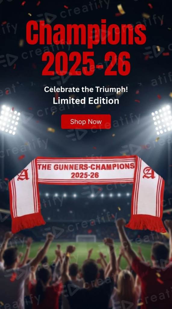 Arsenal scarves 