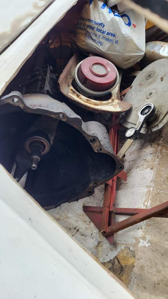 Corvette classic car cortina base uk reg project barn find 