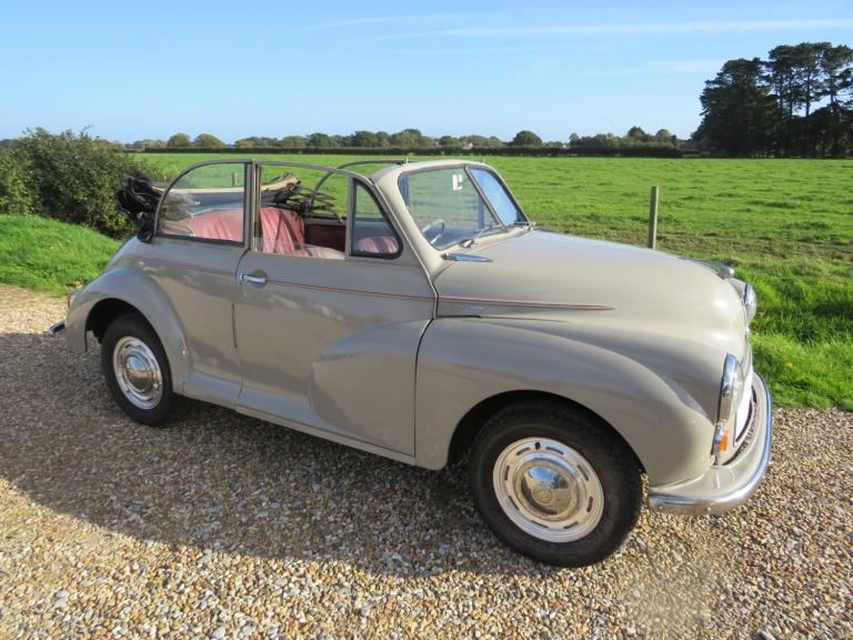 1955 Morris Minor TURN KEY PROJECT CONVERTIBLE  Petrol Manual