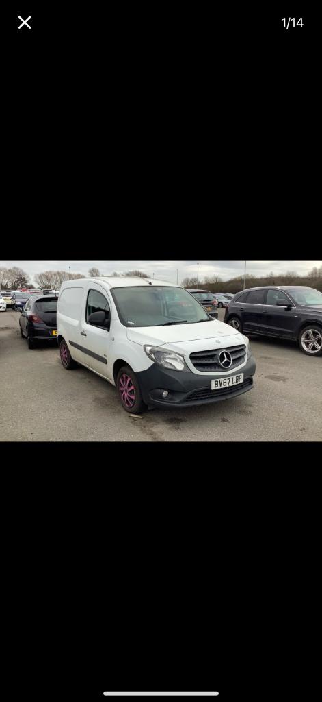 2017 Mercedes-Benz Citan 109CDI Van PANEL VAN Diesel Manual