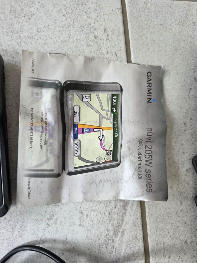 GARMIN nuvi 205 Series