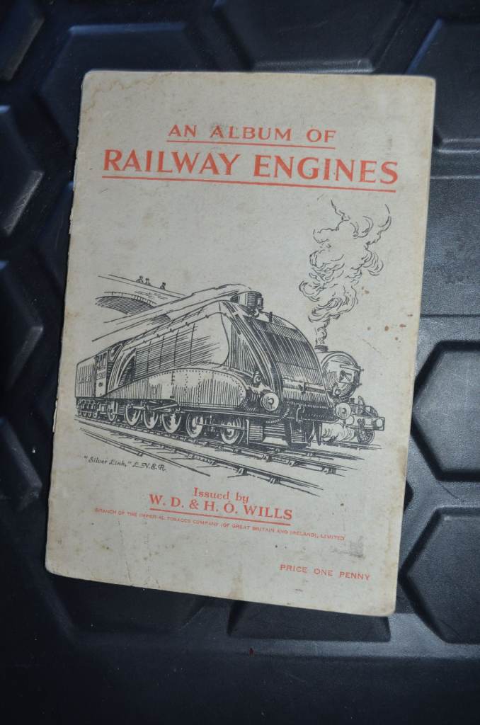W.D & H.O Wills An Album Of Railway Engines 1936 Cigarette Cards Full Set 1936