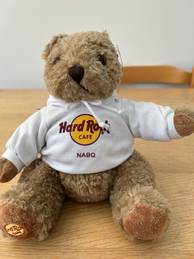 Hard Rock Cafe Teddy Bear 