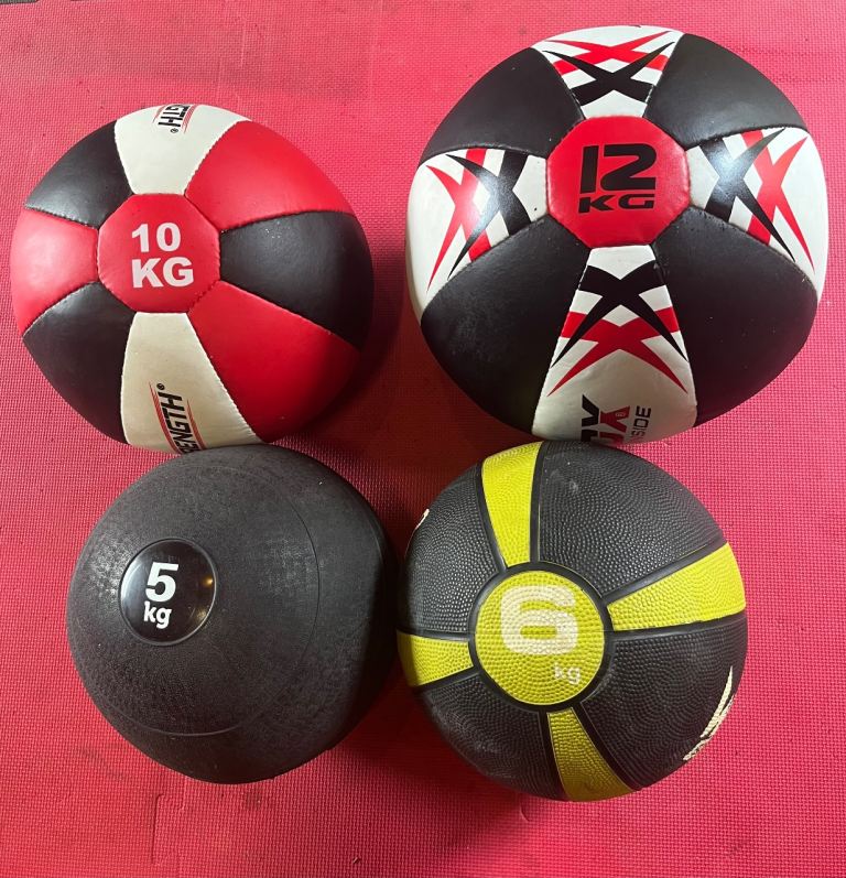 Medicine Balls - Various Weights, Gym Good Condition