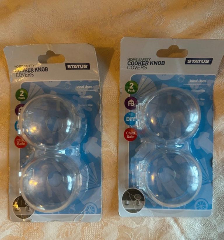 NEW Status Cooker Knob Covers - Child Safe (2 x 2-Pack)