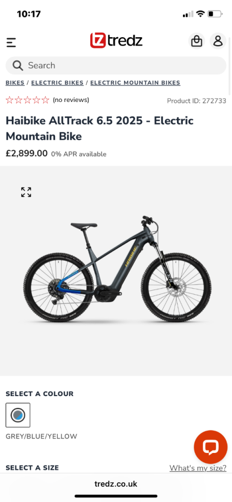 Haibike 6.5 Alltrack for sale