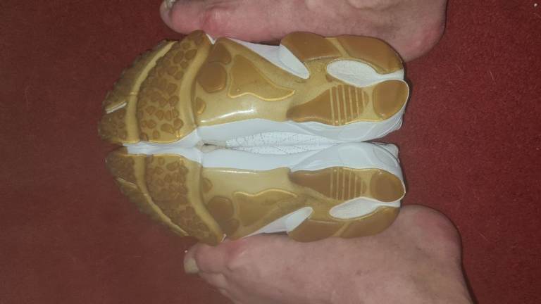 Nike Air Rift Split Toe Woven White 308662 Mens Uk 9