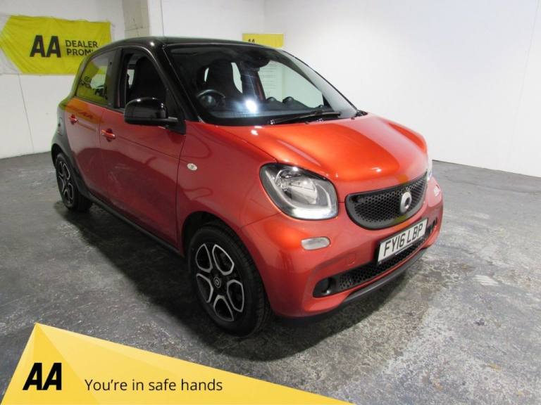 2016 16 SMART FORFOUR 1.0 PRIME HATCHBACK 5DR PETROL MANUAL EURO 6 (S/S) (71 PS)