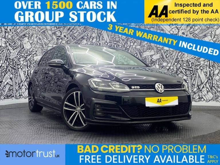 2017 Volkswagen Golf 2.0 GTD TDI DSG 5d 182 BHP Hatchback Diesel Semi Automatic