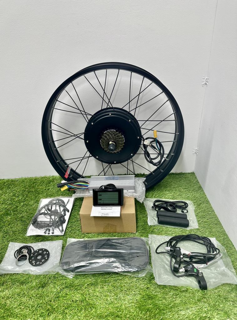 26inch x 4inch fat wheel 48v 1500w E bike kit  