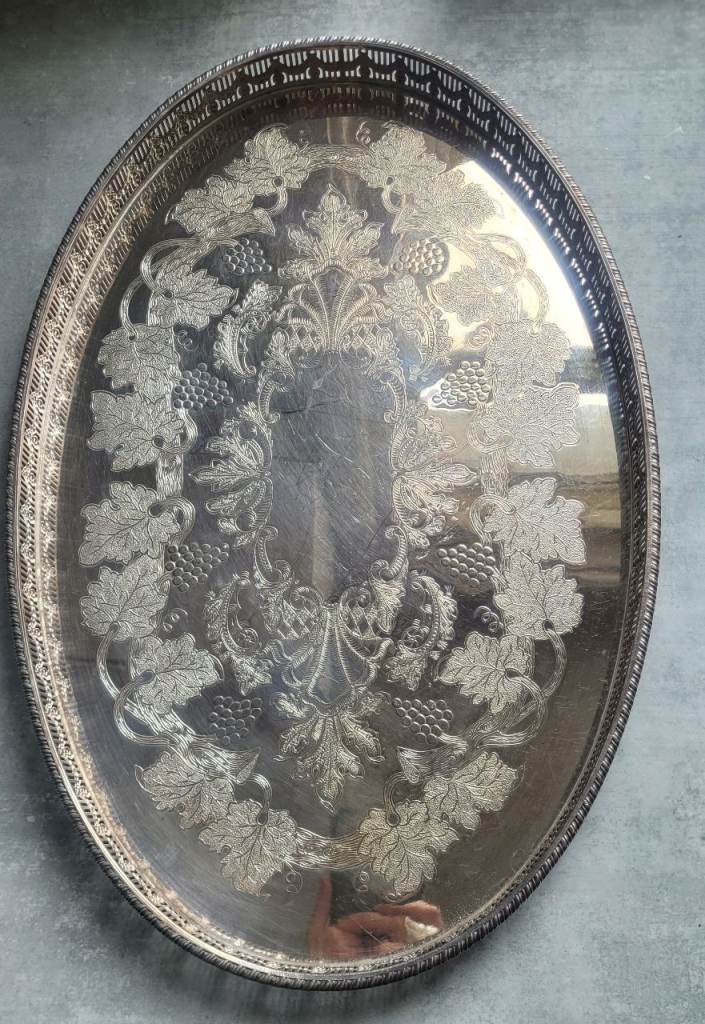 Antique, Viners of Sheffield, Butler's Tray 