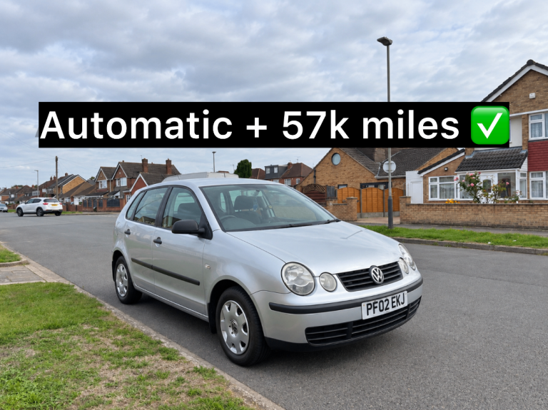 2002 automatic VW polo (57k miles + 12 months MoT + full service history)