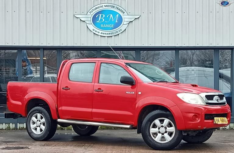 TOYOTA HILUX 2.5 D-4D HL2 Red Manual Diesel 2011
