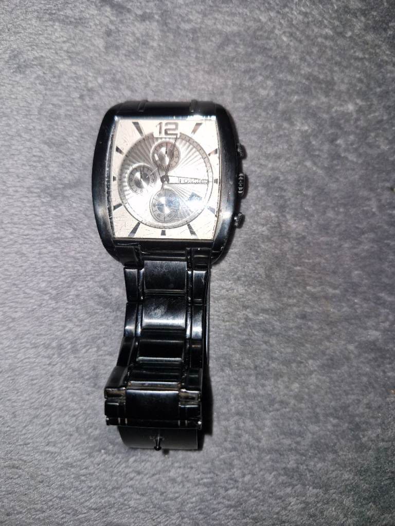 Black Chronograph Fossil Arkitekt Watch - Model FS-4322