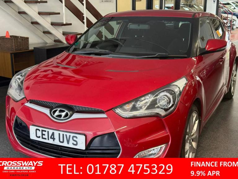 2014 Hyundai Veloster 1.6 GDi SE Hatchback 4dr Petrol Manual Euro 5 (140 ps) Hatchback Petrol Manual