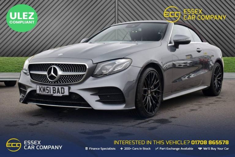 2018 Mercedes-Benz E Class 3.0 E350d V6 AMG Line (Premium Plus) Cabriolet 2dr Diesel G-Tronic+ 4M...