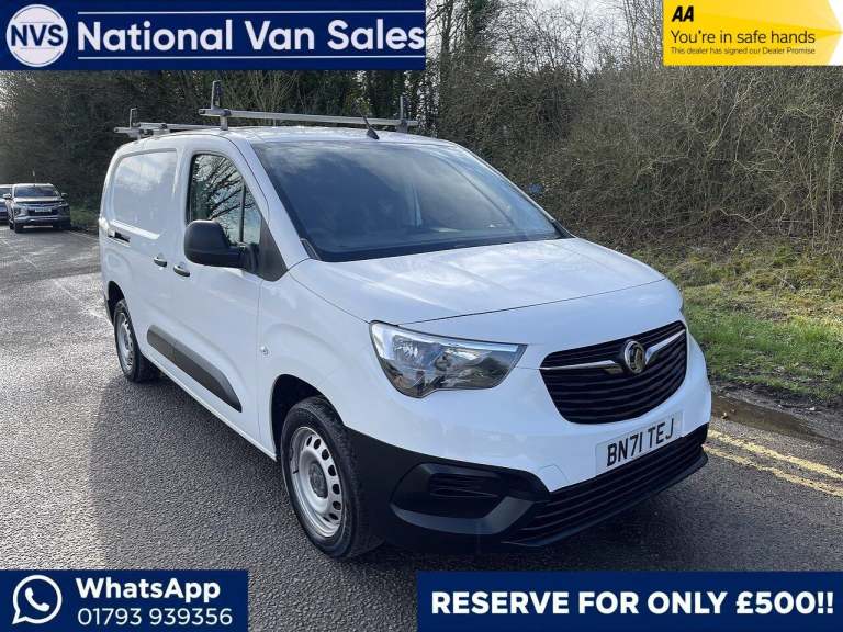2021 Vauxhall Combo 1.5 Turbo D 2300 Edition L2 H1 Euro 6 4dr PANEL VAN Diesel Manual