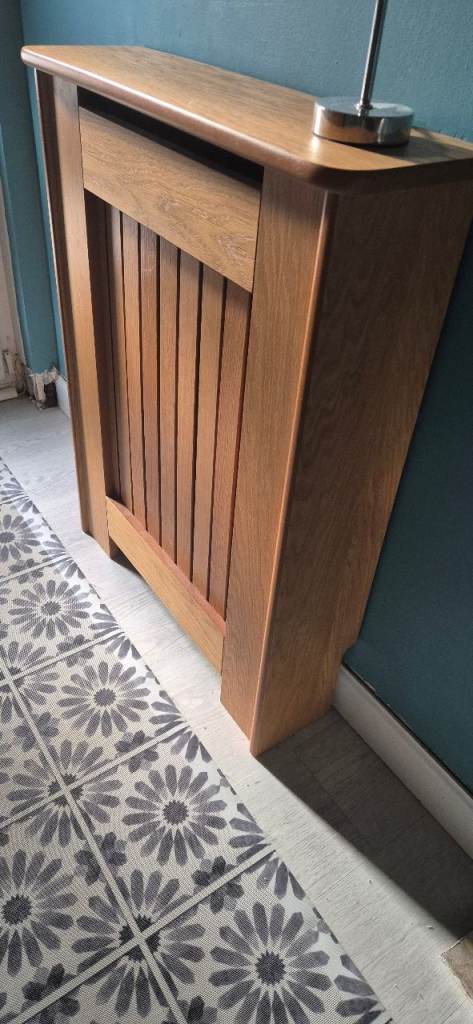 2 Radiator Covers Oak finish