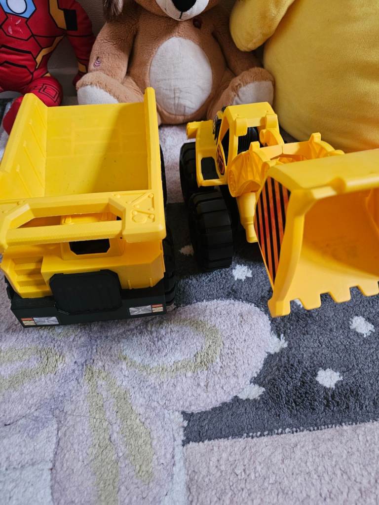 image for toy trucks contruction set