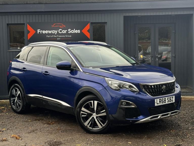 PEUGEOT 3008 1.5 BlueHDi Allure SUV 5dr Diesel Manual Euro 6 (s/s) (130 ps) Blue