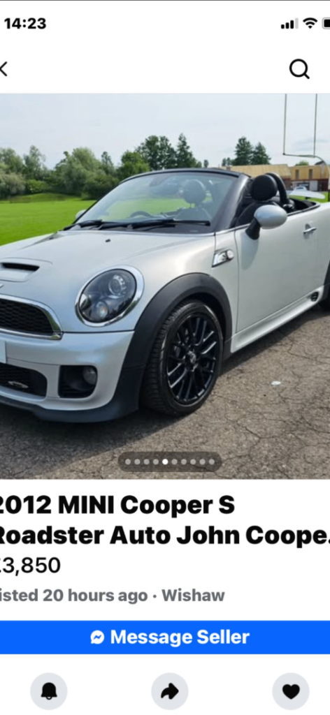 Mini, ROADSTER, Convertible, 2012, Semi-Auto, 1598 (cc), 2 doors