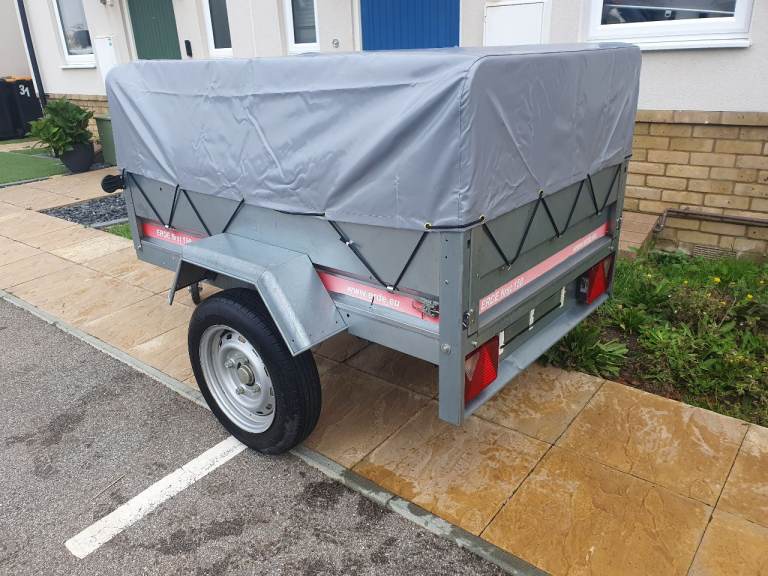 Erde First 150 Trailer with New high frame and cover 