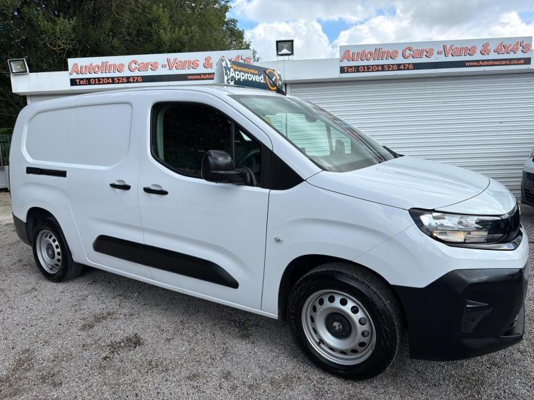 2024 Vauxhall Combo 1.5 Turbo D 100ps Prime H1 Crew Van PANEL VAN DIESEL Manual