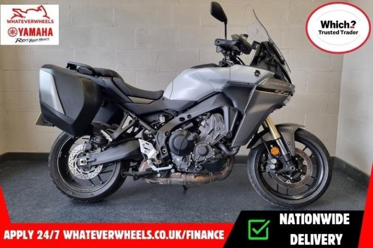 Yamaha Tracer 9GT Touring Motorcycle With Luggage
