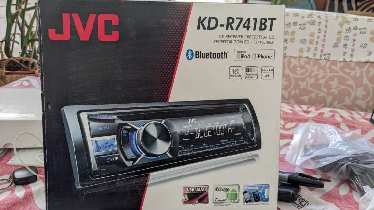 JVC Car Radio Bluetooth DC receiver    