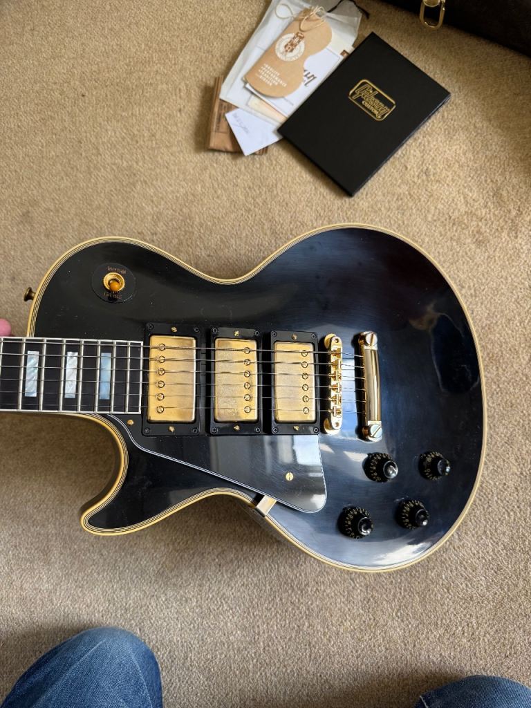 Gibson Custom Shop Les Paul 57 VOS BB Triple . Mint.  LEFT HAND, LEFTY. Collect  Cornwall or London 