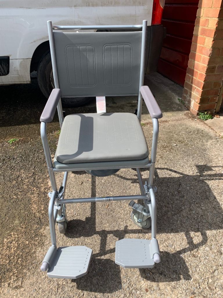 NRS Wheeled Commode, never used