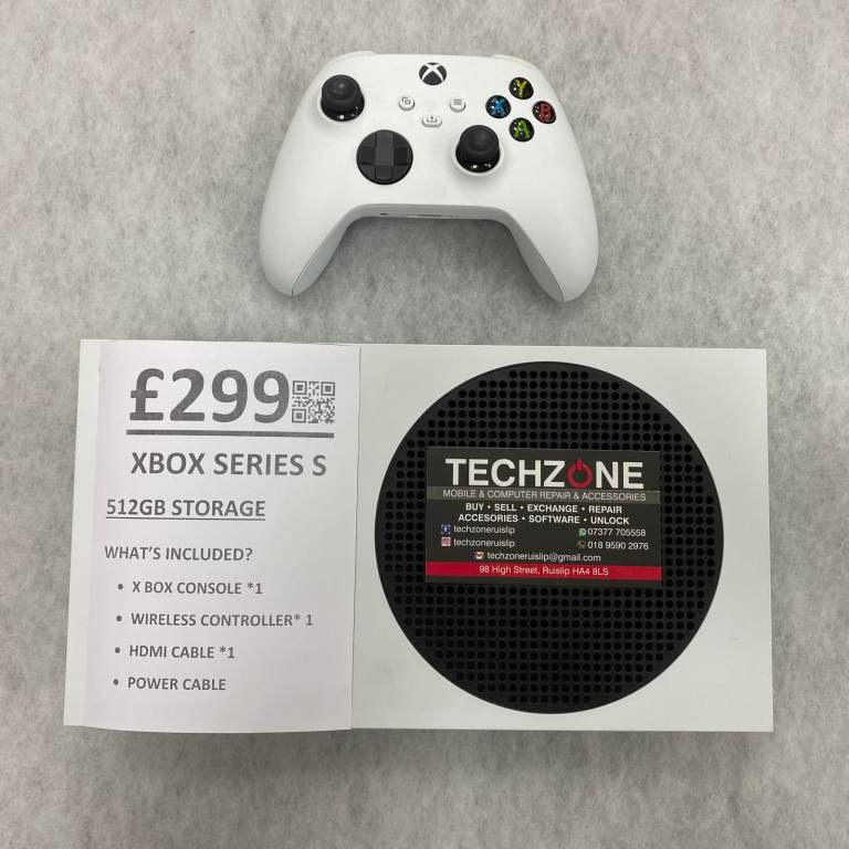 Xbox Series S 512GB Console with Wireless Controller