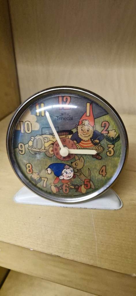 Collectible old vintage Noddy clock