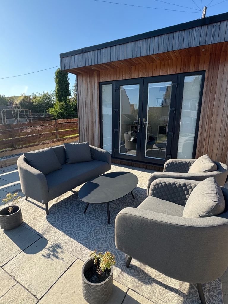 Maze living garden furniture - outdoor fabric sofa set 