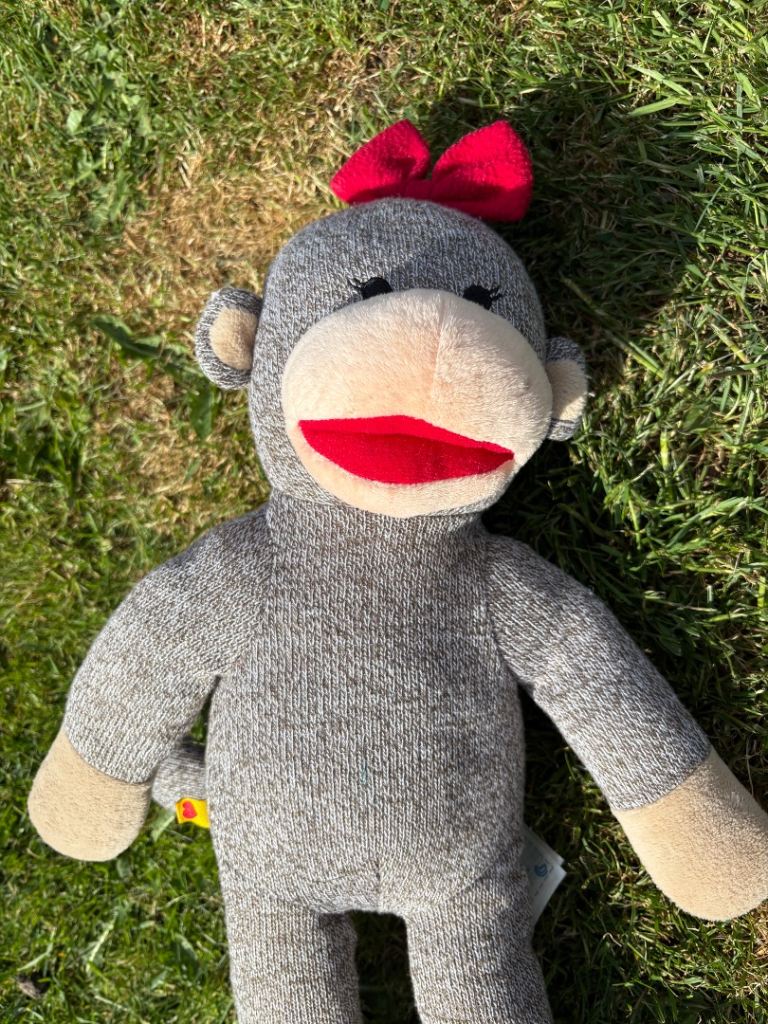 Build a bear grey monkey