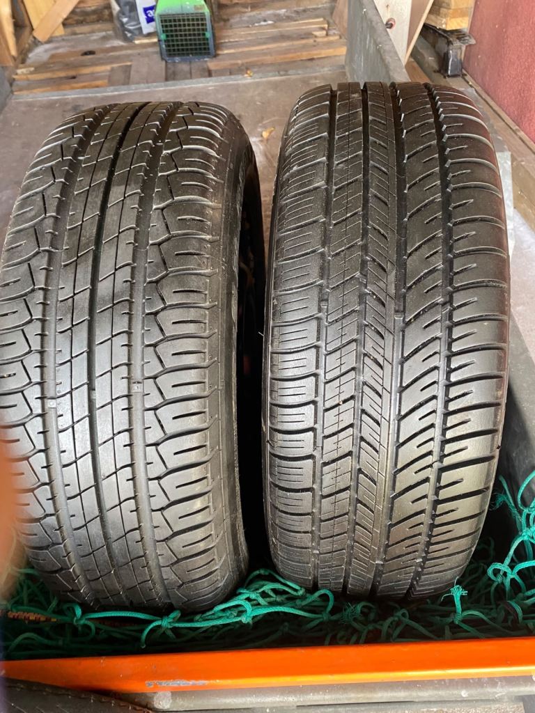 Tyres on Vauxhall 5 stud rims 195/60 R 15 