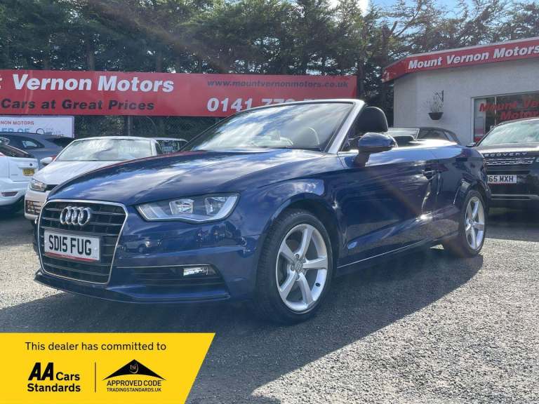 2015 Audi A3 1.6 TDI Sport 2dr CONVERTIBLE Diesel Manual