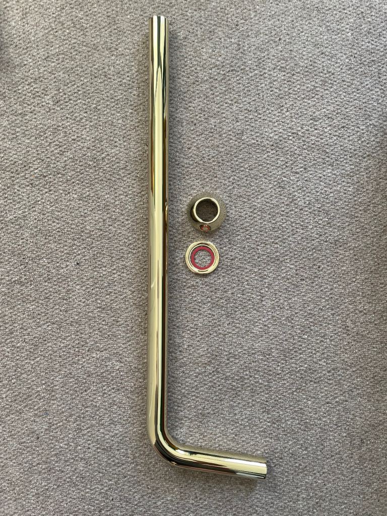 Burlington P-trap connection pipe