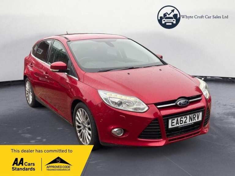 2012 Ford Focus 1.0T EcoBoost Titanium X Euro 5 (s/s) 5dr Hatchback Petrol Manual