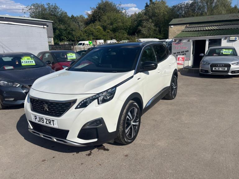 2019 Peugeot 3008 1.2 PureTech GT Line Euro 6 (s/s) 5dr HATCHBACK Petrol Manual