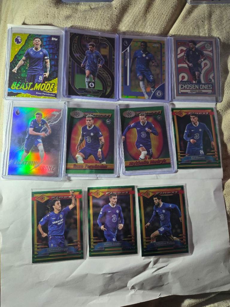 Rare Chelsea FC Bundle - Numbered Enzo & Pedro Neto, Cole Palmer Case Hit + Legends