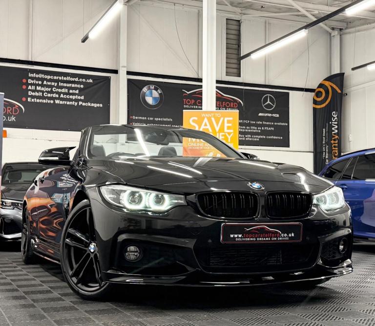 2018 BMW 4 Series 3.0 430d M Sport Auto Euro 6 (s/s) 2dr CONVERTIBLE Diesel Automatic