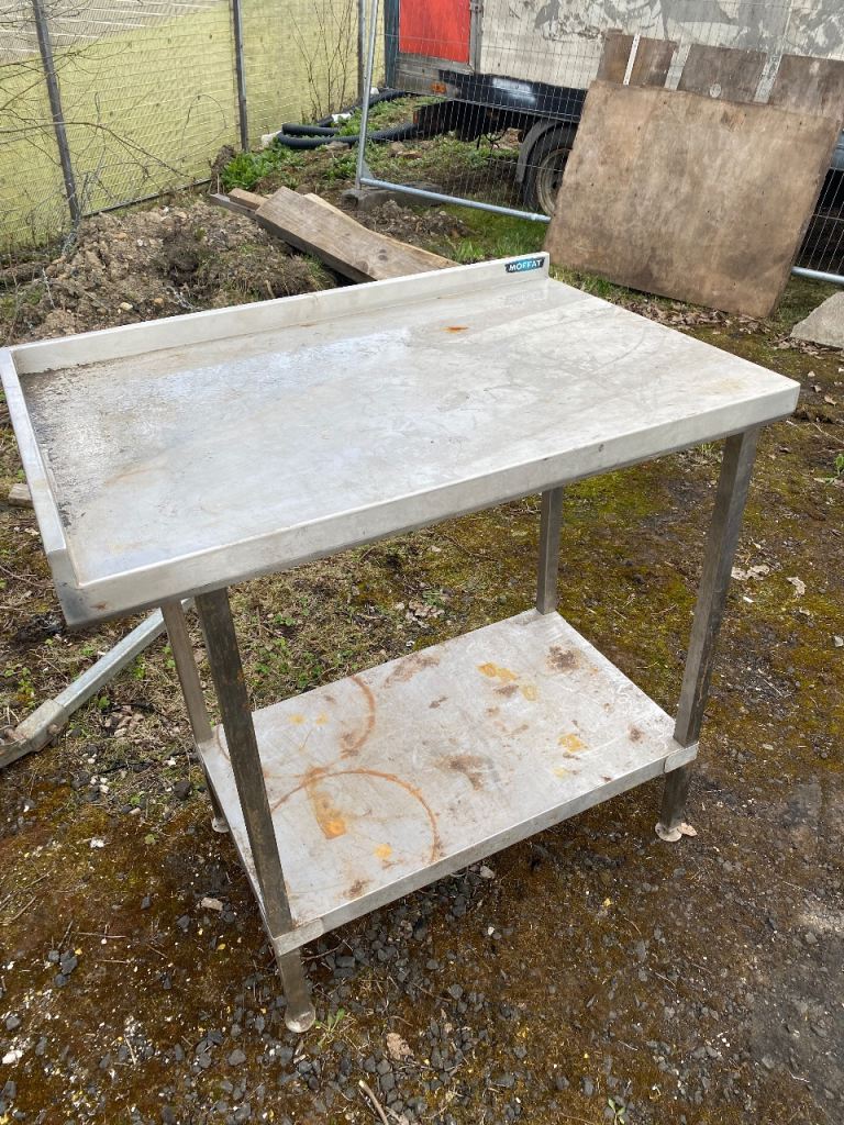 Moffat table rrp £500 catering burger van restaurant etc 